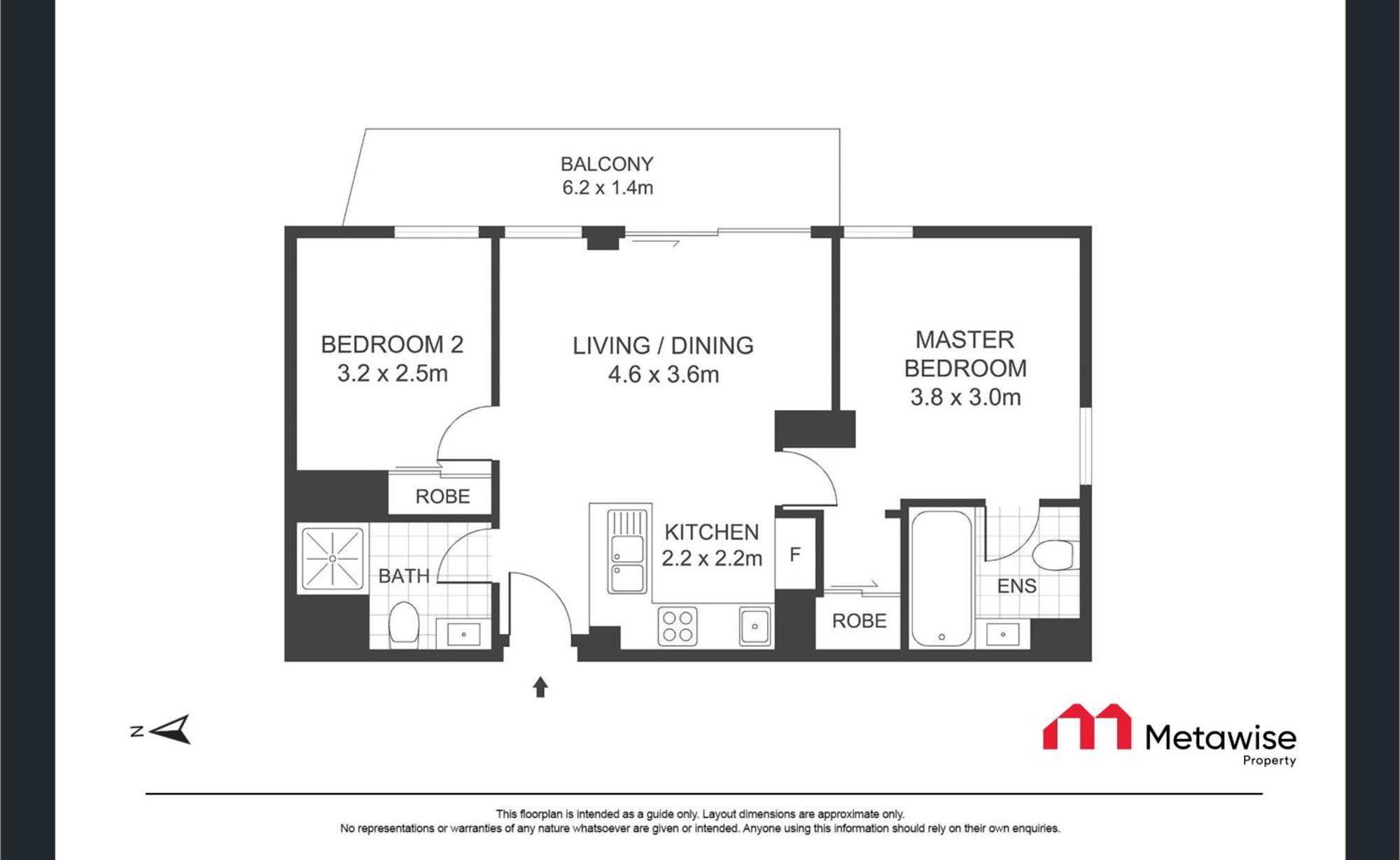 Apartment Metawise Cbd Haymarket 2bed 1506 *